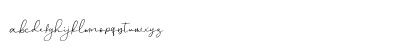 Chelsea Olivia Regular Lowercase Preview