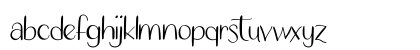 Antique Regular Lowercase Preview