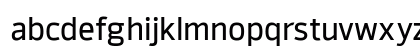 Syke Regular Lowercase Preview
