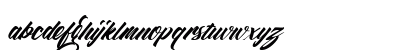 Restu Bundah Regular Lowercase Preview
