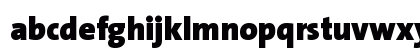 Bahij TheSansArabic Black Regular Lowercase Preview