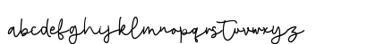 Angel Cry Regular Lowercase Preview