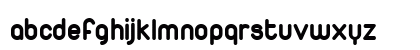 Duepuntozero bold Regular Lowercase Preview