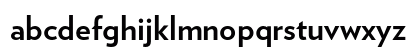 Verlag Bold Lowercase Preview