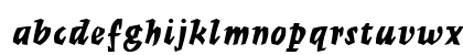 Mercurius MT Regular Lowercase Preview
