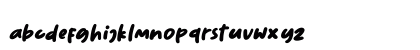 Vanilla Twilight Italic Lowercase Preview