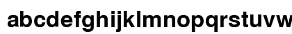 Pali Helvetica Regular Lowercase Preview