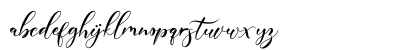 Poppy Shower Regular Lowercase Preview