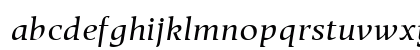 Berndal LT Std Italic Regular Lowercase Preview