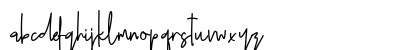 Nebbulla Regular Lowercase Preview
