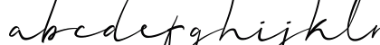 Quartila Regular Lowercase Preview