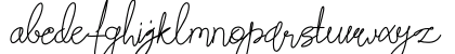 Butter West Demo Regular Lowercase Preview