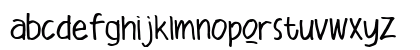 Malique Regular Lowercase Preview