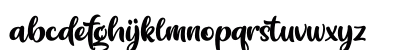 Zegirats Regular Lowercase Preview