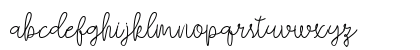 Falling Slowly Free Demo Regular Lowercase Preview