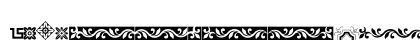 MuseeBorders Regular Lowercase Preview