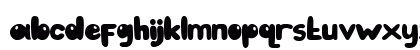 bubble cute bubble cute Lowercase Preview