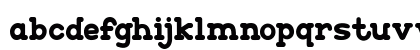 Go Peanut Regular Lowercase Preview