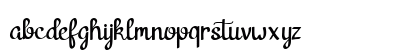 kalimat Regular Lowercase Preview