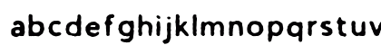 TC Antiquated Sans Regular Lowercase Preview