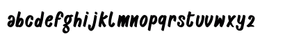 Casper Marker DaFont Regular Lowercase Preview