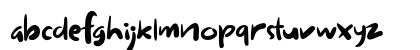 hakuno Regular Lowercase Preview