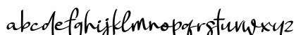 Landing Surely Regular Lowercase Preview