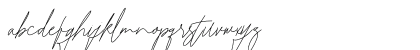 Katrina Signature Regular Lowercase Preview