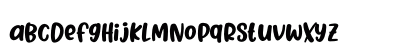 BLINK SHARK Regular Lowercase Preview