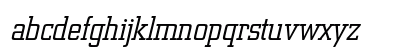 Berthold City Light Italic Lowercase Preview