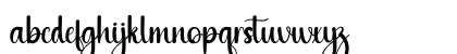 Winter Mountain Regular Lowercase Preview