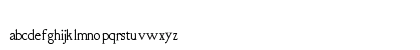 RM Almanack Regular Lowercase Preview