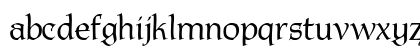 P22 Tyndale Medium Lowercase Preview