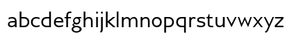 Gillius ADF Regular Lowercase Preview
