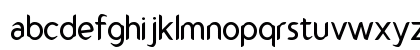 Gamelan Regular Lowercase Preview