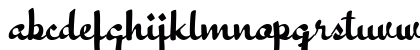Peacemaker Regular Lowercase Preview