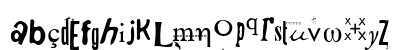 P22Dada Ultra Demi Bold Lowercase Preview