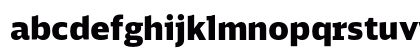 DB Sans Black Lowercase Preview