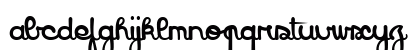 Sweet Dreamz Regular Lowercase Preview