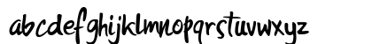Fugia Regular Lowercase Preview
