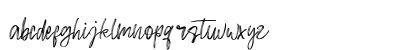 Soettally Regular Lowercase Preview