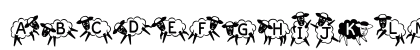 Kingthings Sheepishly Regular Lowercase Preview