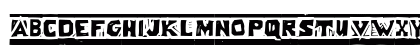 P22 Woodcut Regular Lowercase Preview