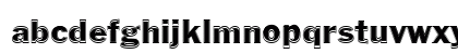 FranklinGotTRegIn1 Regular Lowercase Preview