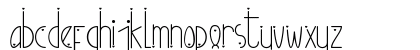 Ubur Ubur with Love alternatif2 Regular Lowercase Preview