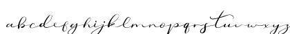 Secret Feeling Demo Regular Lowercase Preview