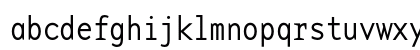 BaseMono Medium Lowercase Preview