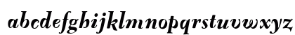 Oneleigh Black Italic Lowercase Preview