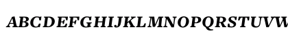 Freight Text Bold Italic SC Lowercase Preview
