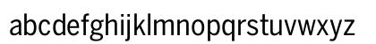 BentonSans Condensed Regular Preview